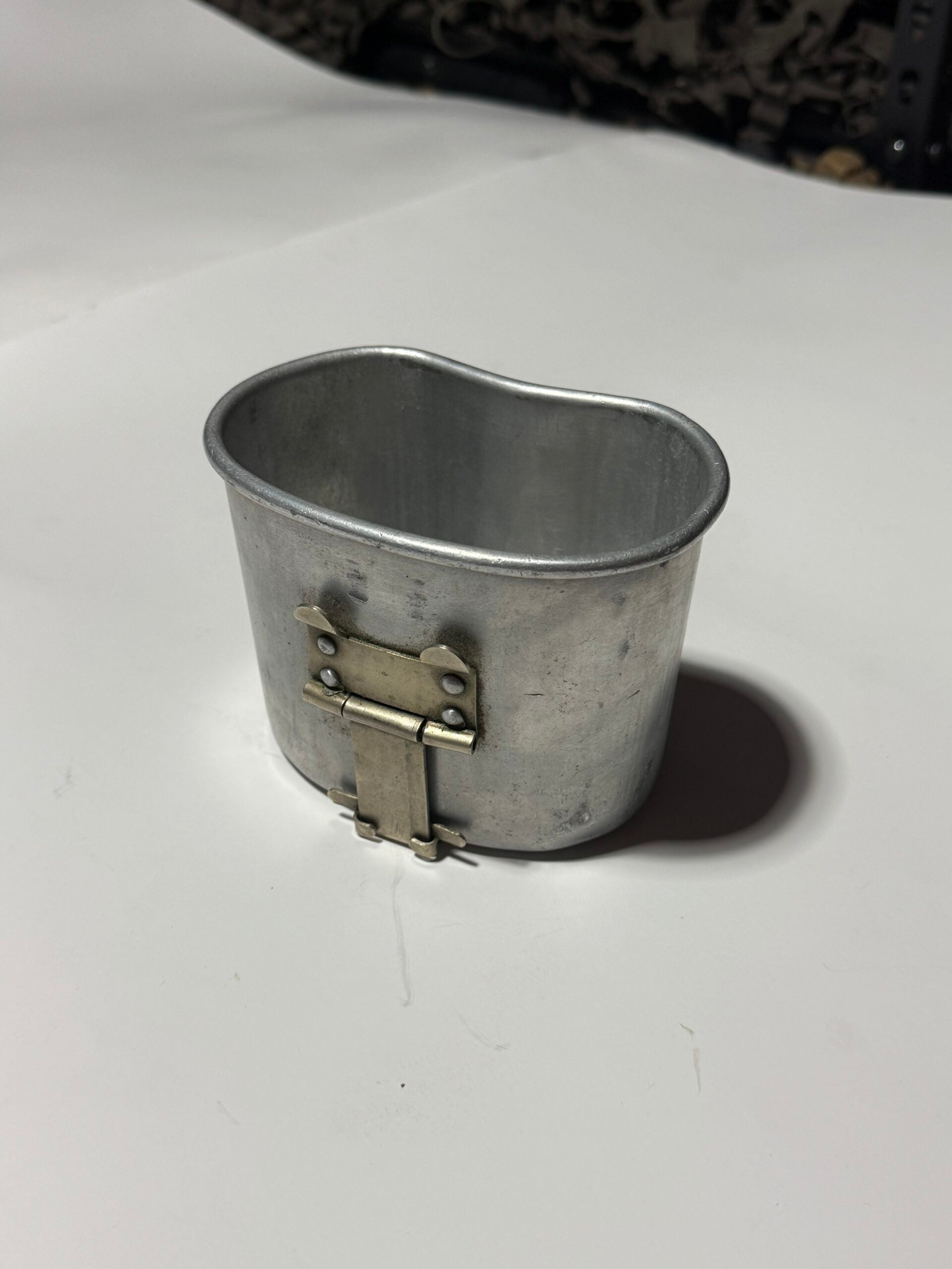 WW1 U.S. M1910 ALUMINUM CANTEEN CUP image 1