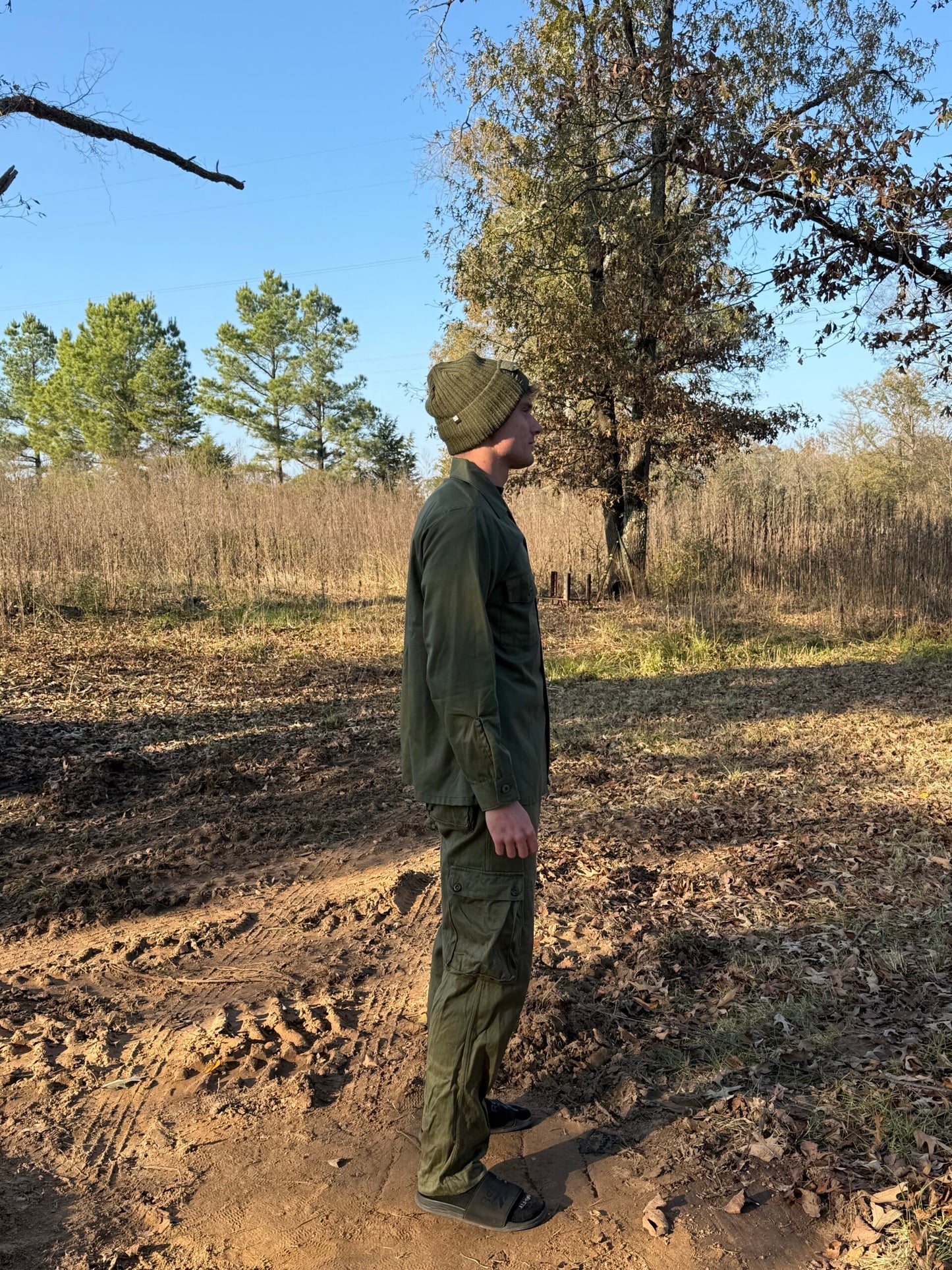 VINTAGE USGI OG-507 UTILITY FATIGUES image 1