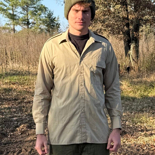 VINTAGE ROYAL NETHERLANDS ARMY SERVICE SHIRT image 0