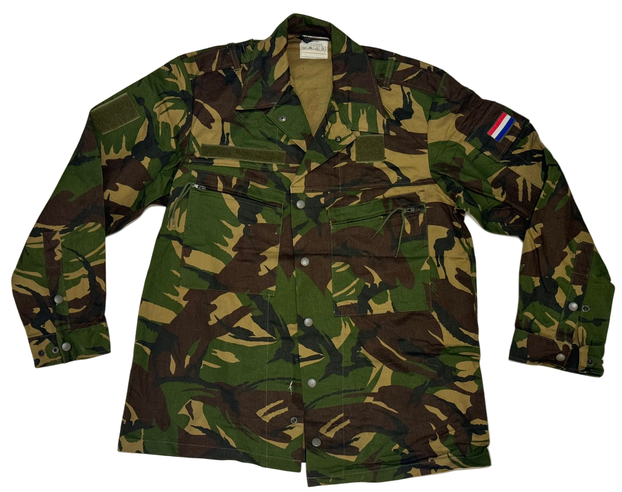 UN-ISSUED DUTCH DPM CAMOUFLAGE JACKET - KL ISSUE image 0