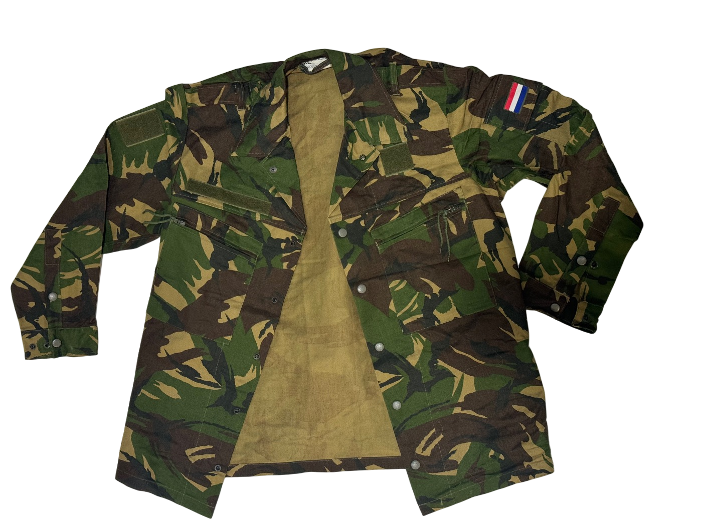 UN-ISSUED DUTCH DPM CAMOUFLAGE JACKET - KL ISSUE image 1