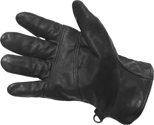 BLACK MILITARY LEATHER WORK GLOVES – WELLS LAMONT ISSUE image 0