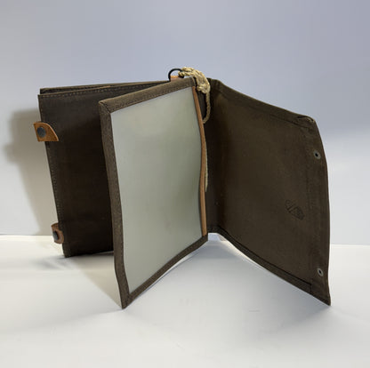 VINTAGE SWEDISH CANVAS MAP CASE