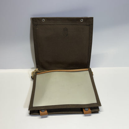 VINTAGE SWEDISH CANVAS MAP CASE