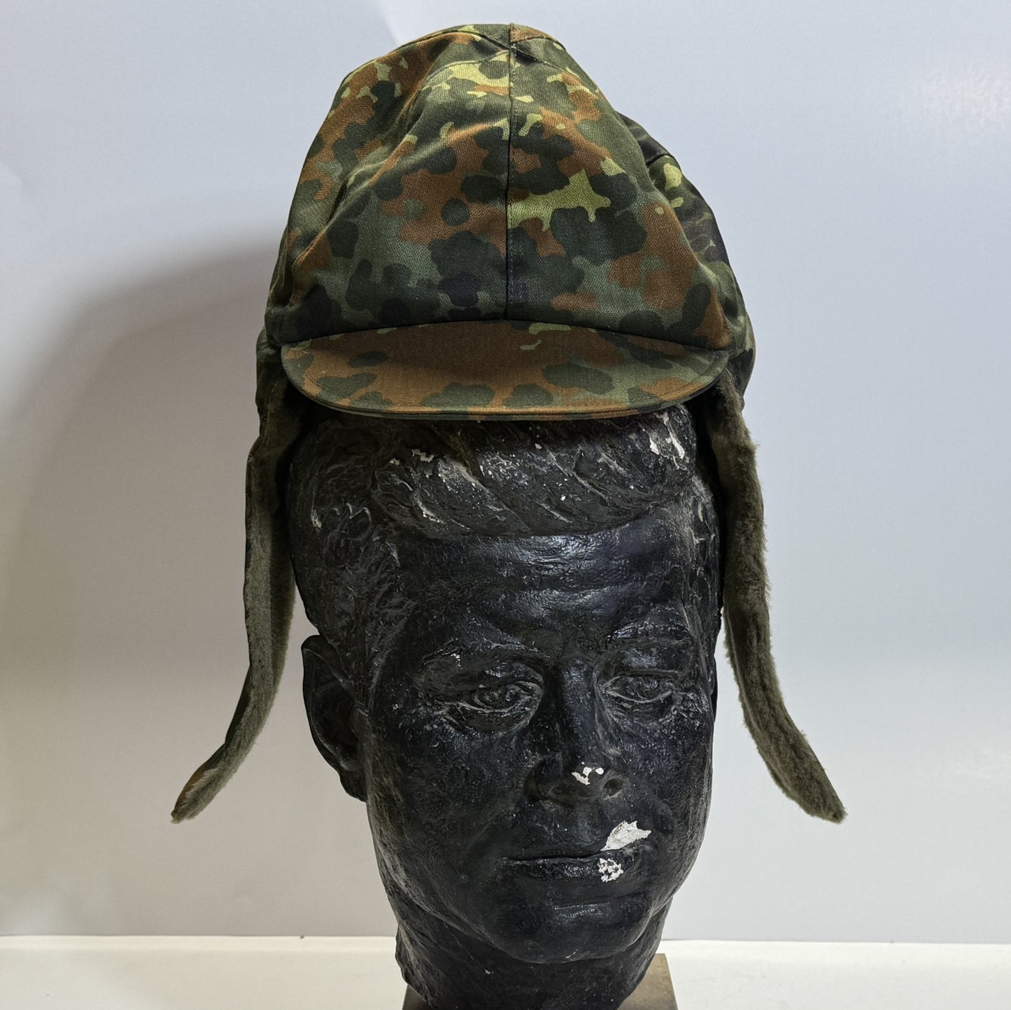 GERMAN BUNDESWEHR FLECKENTARNEN COLD WEATHER CAP