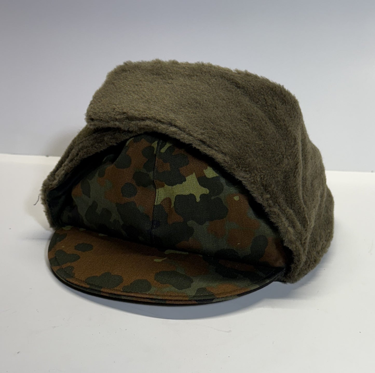 GERMAN BUNDESWEHR FLECKENTARNEN COLD WEATHER CAP