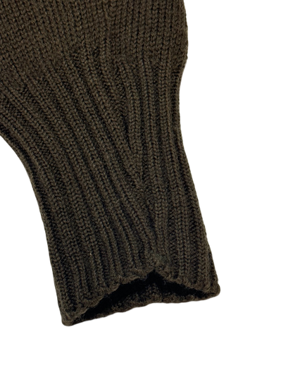 VINTAGE USGI 100% WOOL OLIVE DRAB SWEATER image 4