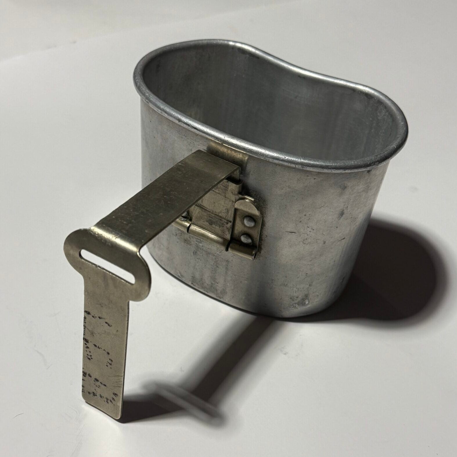 WW1 U.S. M1910 ALUMINUM CANTEEN CUP image 0