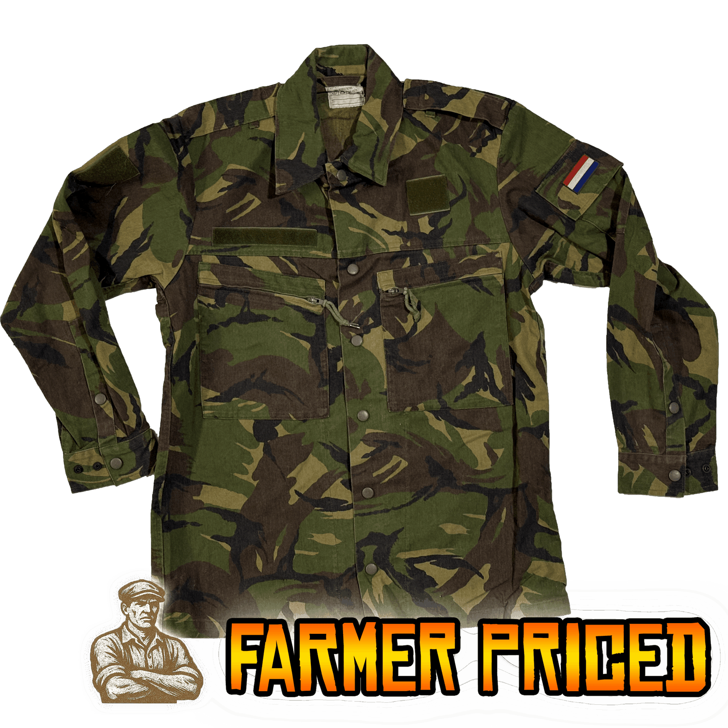 Issued Dutch DPM Field Jacket - FARMER PRICED image 0