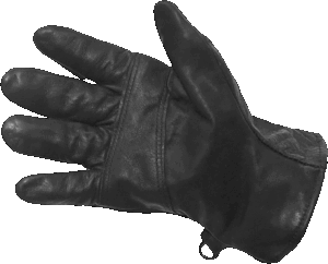 BLACK MILITARY LEATHER WORK GLOVES – WELLS LAMONT ISSUE