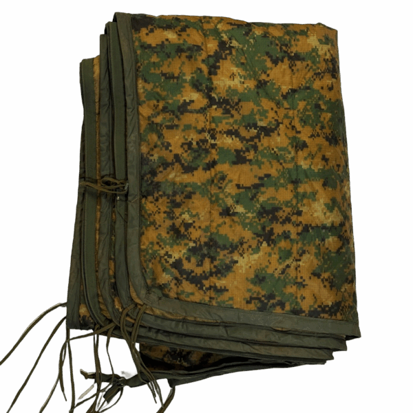 USMC Zippered Woobie Poncho Liner – Genuine Marine Corps Issue