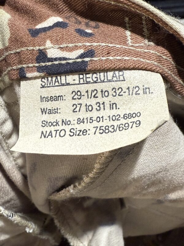 USGI CHOCOLATE CHIP PANTS