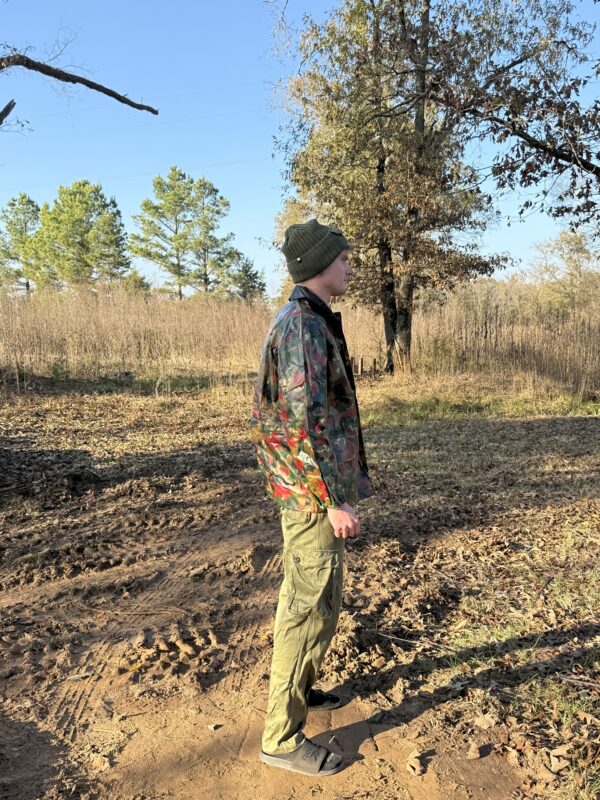 SWISS ALPENFLAGE VINYL RAIN JACKET