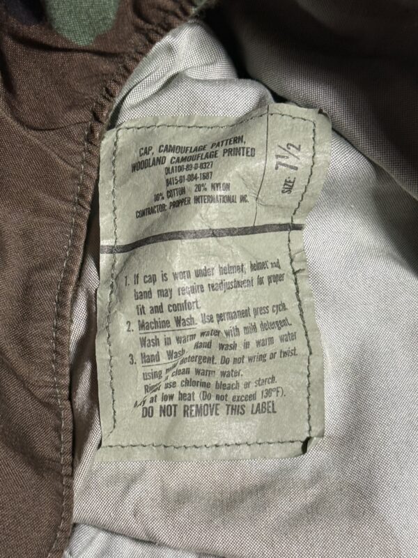 USGI M81 WOODLAND WINTER PATROL CAP